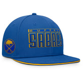 NHL Buffalo Sabres Fanatics Fundamental Gino Stack Snapback Hat - Royal
