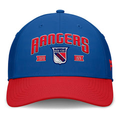 NHL New York Rangers Fanatics Heritage Captain Flex Hat - Blue/Red