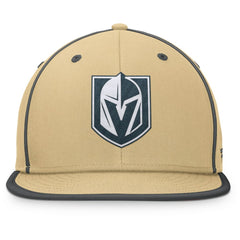 NHL Vegas Golden Knights Fanatics Heritage Ice Time Fitted Hat - Gold