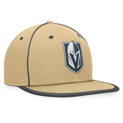 NHL Vegas Golden Knights Fanatics Heritage Ice Time Fitted Hat - Gold