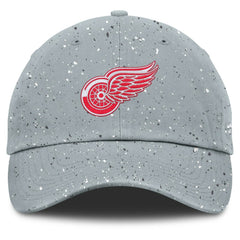 NHL Detroit Red Wings Fanatics Women's Heritage Snow Day Speckle Adjustable Hat - Gray