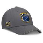 NHL St. Louis Blues Fanatics Home Ice Flex Hat - Gray