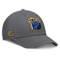 NHL St. Louis Blues Fanatics Home Ice Flex Hat - Gray