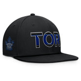 NHL Toronto Maple Leafs Fanatics Authentic Pro Alternate Jersey Snapback Hat - Black