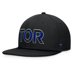 NHL Toronto Maple Leafs Fanatics Authentic Pro Alternate Jersey Snapback Hat - Black