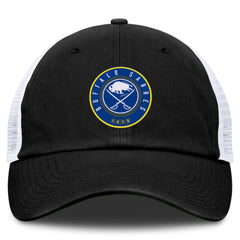 NHL Buffalo Sabres Fanatics Averie Trucker Adjustable Hat - Black/White