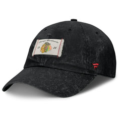 NHL Chicago Blackhawks Fanatics Women's Heritage Away Game Adjustable Hat - Black