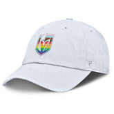 NHL Vegas Golden Knights Fanatics PRIDE Adjustable Hat - White