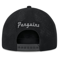 NHL Pittsburgh Penguins Fanatics Front Office Performance A-Frame Adjustable Hat - Black