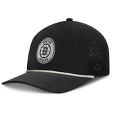 NHL Boston Bruins Fanatics Front Office Performance A-Frame Adjustable Hat - Black