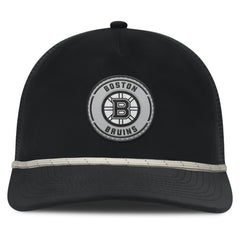 NHL Boston Bruins Fanatics Front Office Performance A-Frame Adjustable Hat - Black
