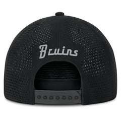 NHL Boston Bruins Fanatics Front Office Performance A-Frame Adjustable Hat - Black
