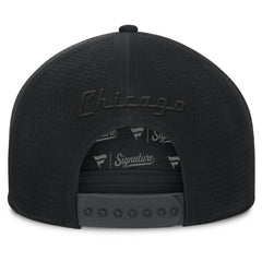 NHL Chicago Blackhawks Fanatics Front Office Adjustable Hat - Black