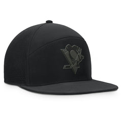NHL Pittsburgh Penguins Fanatics Front Office Adjustable Hat - Black