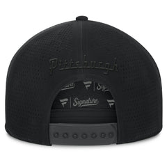 NHL Pittsburgh Penguins Fanatics Front Office Adjustable Hat - Black