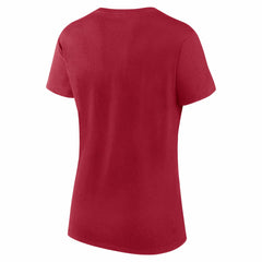 Tampa Bay Buccaneers Logo Athletic Women's Lean T-Shirt Red