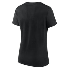 Cincinnati Bengals Logo Athletic Women's Lean T-Shirt Black