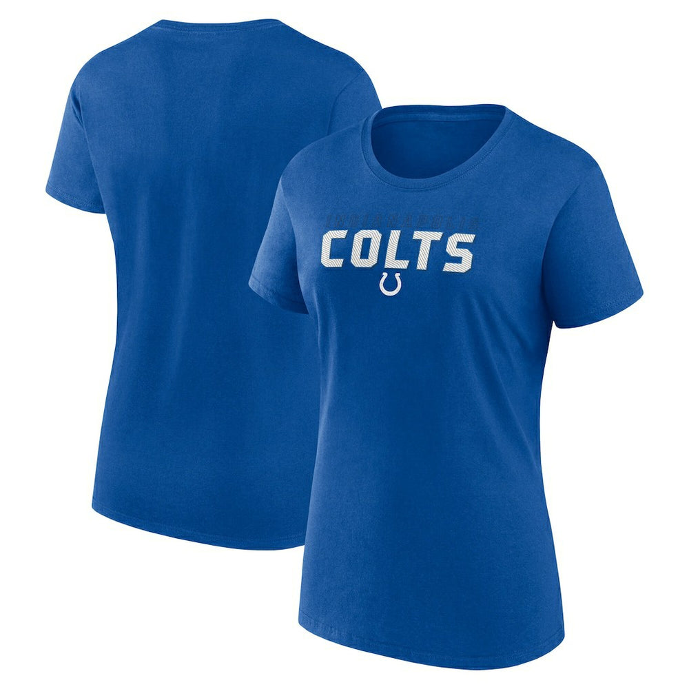 Indianapolis Colts Logo Athletic Women's Lean T-Shirt Royal