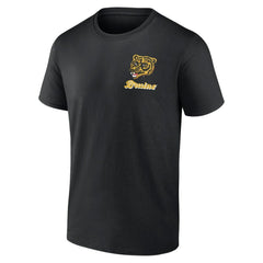 NHL Boston Bruins Logo Athletic Never Over T-Shirt - Black