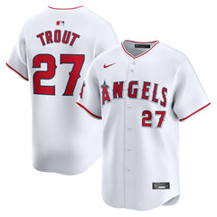 MLB Mike Trout Los Angeles Angels Nike Youth Home Limited Player Jersey - White