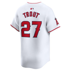 MLB Mike Trout Los Angeles Angels Nike Youth Home Limited Player Jersey - White