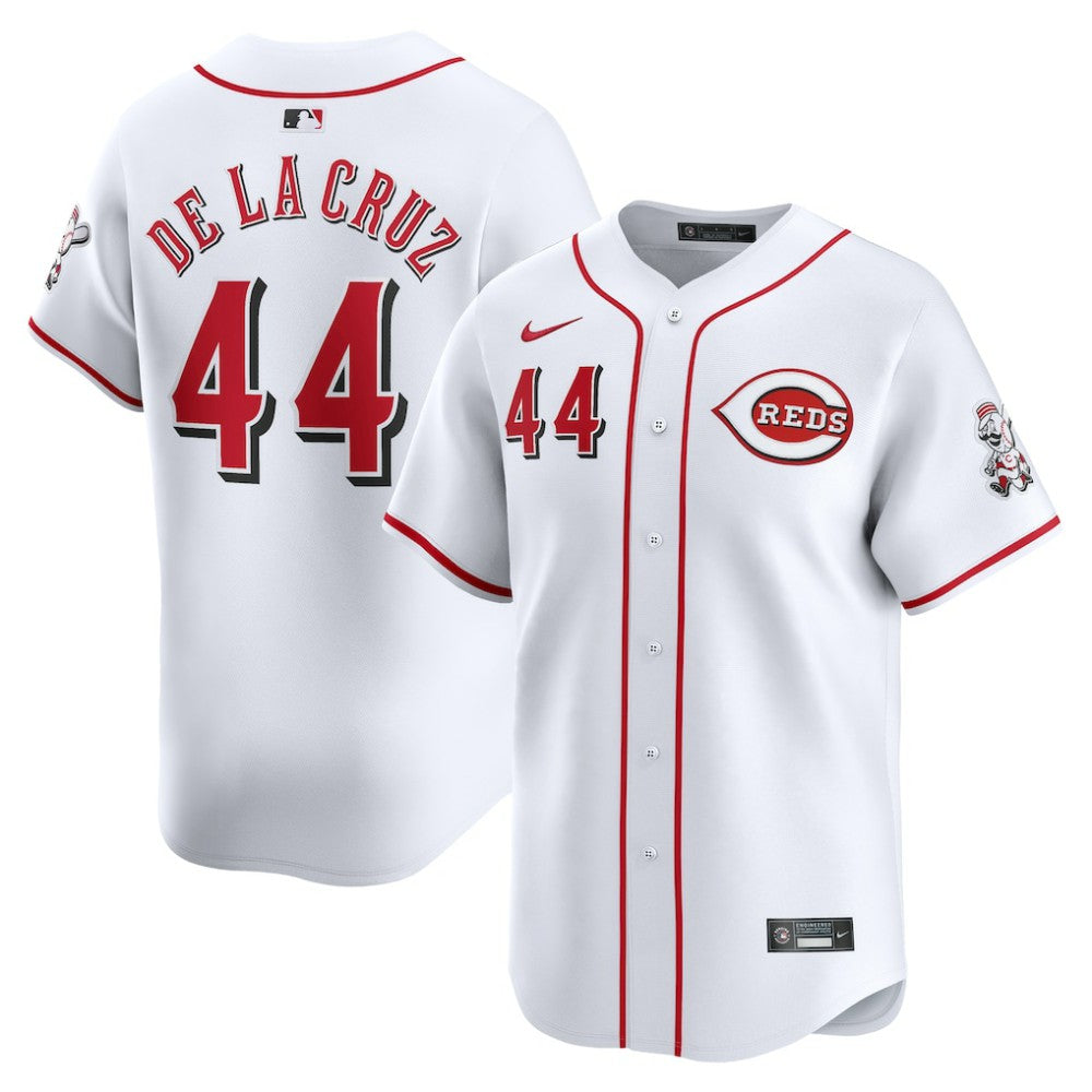 MLB Elly De La Cruz Cincinnati Reds Nike Youth Home Limited Player Jersey - White