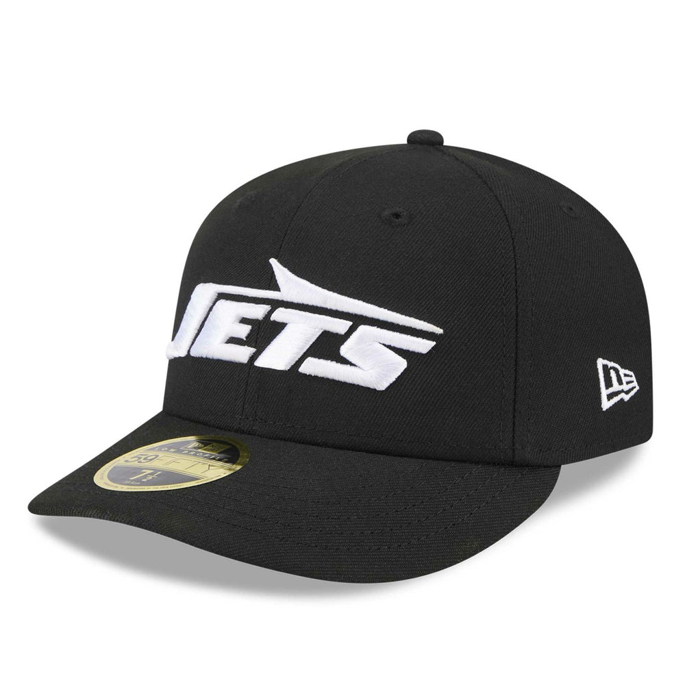 New York Jets New Era Omaha Low Profile 59FIFTY Fitted Hat Black