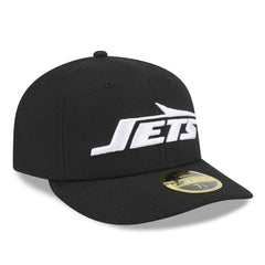 New York Jets New Era Omaha Low Profile 59FIFTY Fitted Hat Black