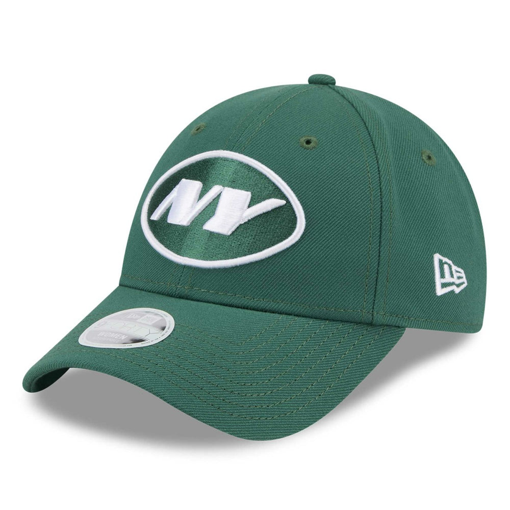 New York Jets New Era Women's Simple Adjustable 9FORTY Hat Green