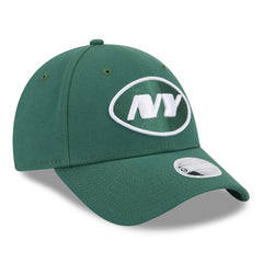 New York Jets New Era Women's Simple Adjustable 9FORTY Hat Green
