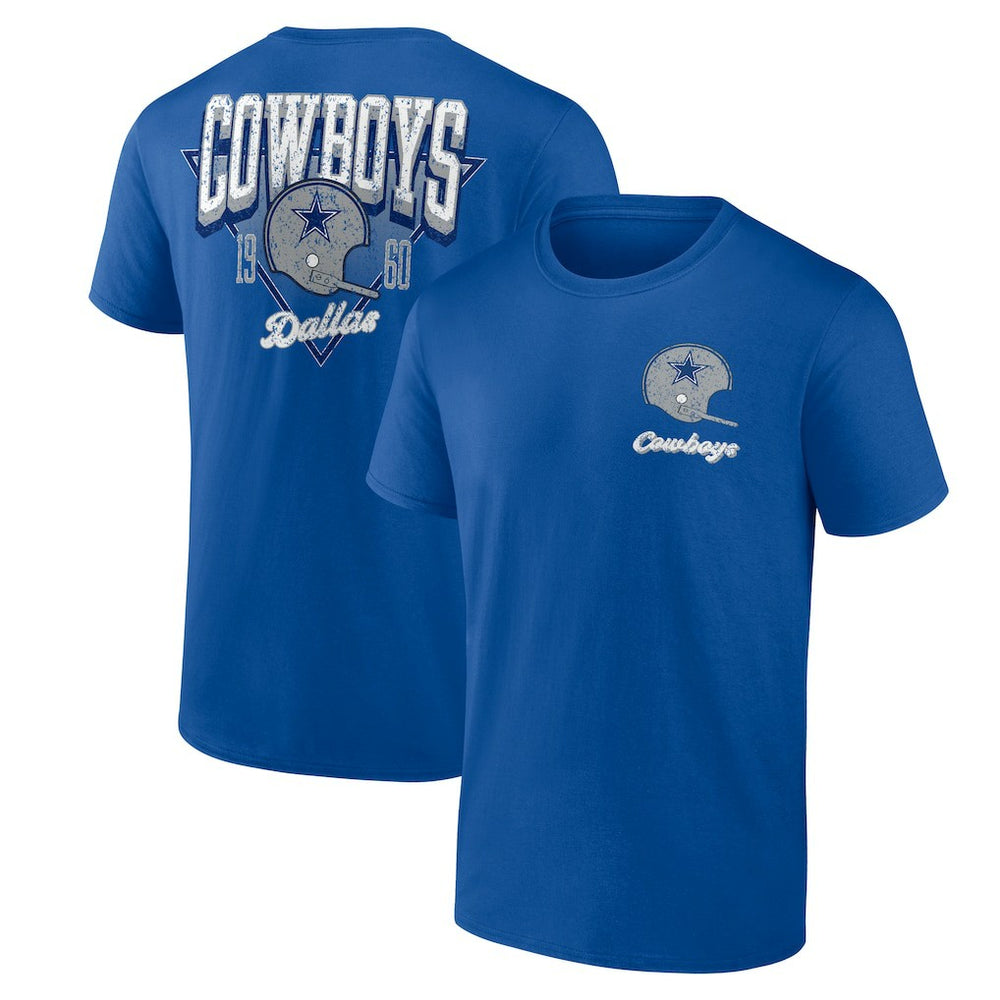 Dallas Cowboys Never Over T-Shirt Royal