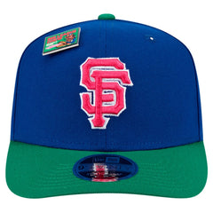 San Francisco Giants New Era 2024 Big League Chew Flavor Pack 9SEVENTY Adjustable Hat - Royal/Green Hats