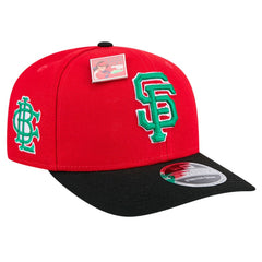 San Francisco Giants New Era 2024 Big League Chew Flavor Pack 9SEVENTY Adjustable Hat - Red/Black Hats
