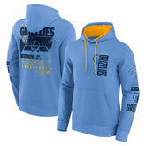 Memphis Grizzlies Game Time Crossover Pullover Hoodie Blue