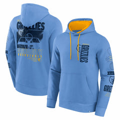 Memphis Grizzlies Game Time Crossover Pullover Hoodie Blue