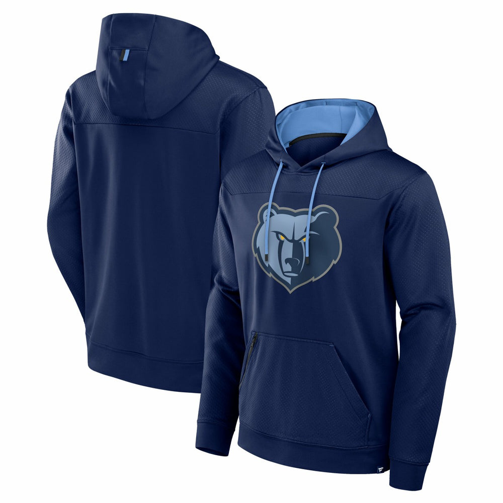 Memphis Grizzlies Reserve Defender Pullover Hoodie Navy