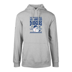 Los Angeles Dodgers Levelwear Podium Inaugural Pullover Hoodie - Gray Hoodies