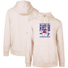 Philadelphia Phillies Levelwear Podium Inaugural Pullover Hoodie - Cream Hoodies