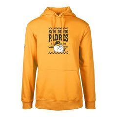 San Diego Padres Levelwear Podium Inaugural Pullover Hoodie - Gold Hoodies