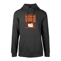 Baltimore Orioles Levelwear Podium Inaugural Pullover Hoodie - Black Hoodies
