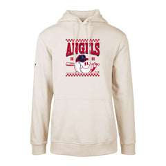 Los Angeles Angels Levelwear Podium Inaugural Pullover Hoodie - Cream Hoodies