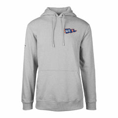 New York Mets Levelwear Podium Rafters Pullover Hoodie - Gray Hoodies