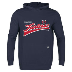 Minnesota Twins Levelwear Relay 2.0 Retro Pullover Hoodie - Navy Hoodies
