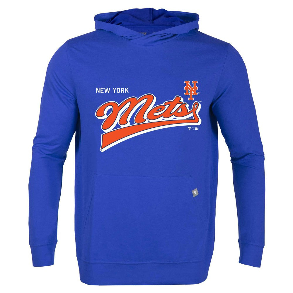 New York Mets Levelwear Relay 2.0 Retro Pullover Hoodie - Royal Hoodies