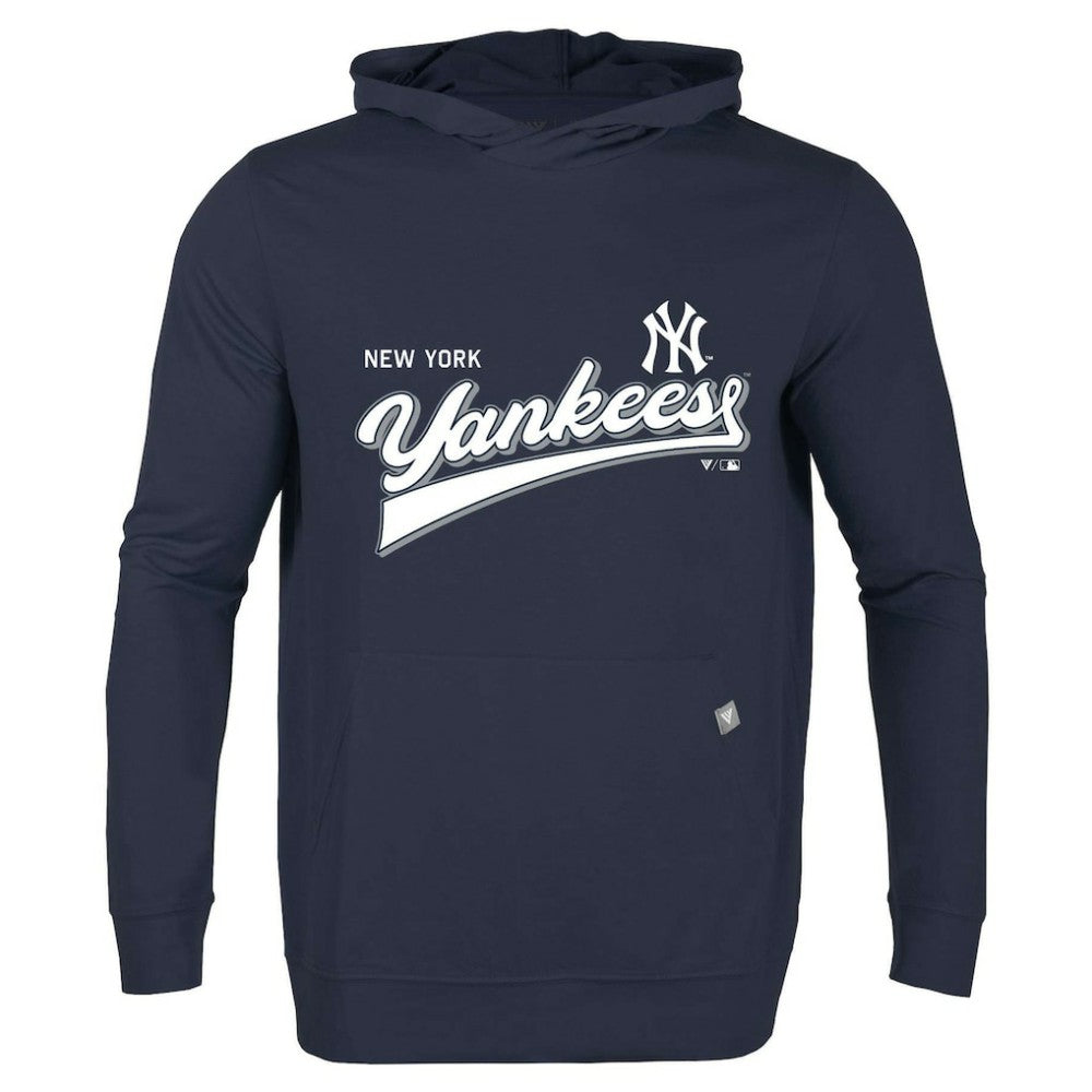 New York Yankees Levelwear Relay 2.0 Retro Pullover Hoodie - Navy Hoodies