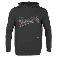 Arizona Diamondbacks Levelwear Relay 2.0 Retro Pullover Hoodie - Black Hoodies