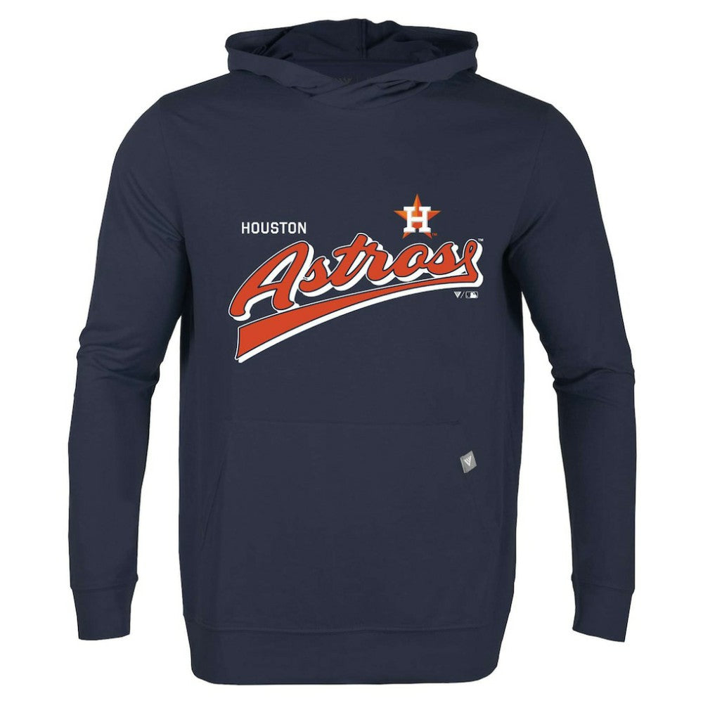 Houston Astros Levelwear Relay 2.0 Retro Pullover Hoodie - Navy Hoodies