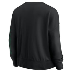Boston Celtics Women's Oversized Game Day Pullover Sweatshirt Black