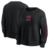 Chicago Bulls Women's Oversized Game Day Pullover Sweatshirt Black