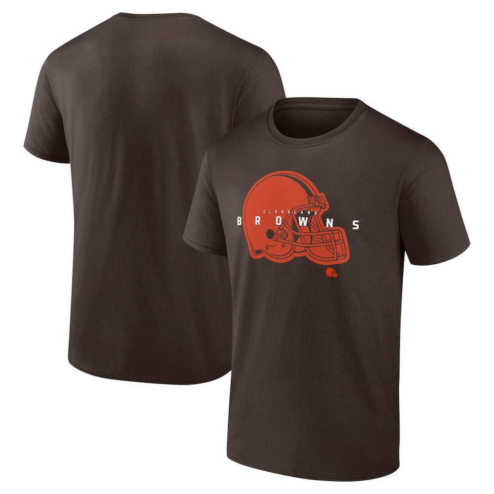 Cleveland Browns Coordinate T-Shirt Brown